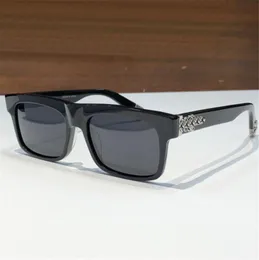 Neue quadratische Sonnenbrille im Modedesign SLUSS BUSSIN Retro-Acetat-Plankenrahmen, einfacher und großzügiger Stil, vielseitige UV400-Schutzbrille für den Außenbereich