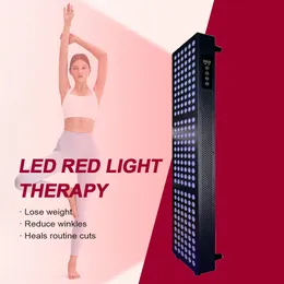 Multispecifikationer Professionell kommersiell fysioterapi 300-3600W 660/850NM 5 Våglängder LED Röd ljusterapipanel för smärtlindring Hemmet Gym Spa