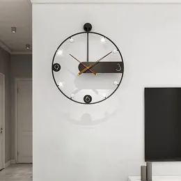 Wall Clocks Large For Living Room Decor Modern Clock Home Kitchen Bedroom Decorative Silent 23 Inch