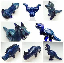 Glass Smoking Pipes Animal Heady Glass Pipe Use For Dry Herbs Thick Glass Tabacco Pipes Smoking Accessories 8 Styles NP1201307t7482267