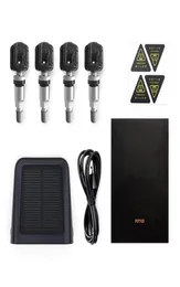 70MAI TPMS Lastik Basınç Monitörü Güneş Gücü Çift USB Şarjı 4 Builin Sensörleri Black6039562