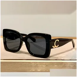 Sunglasses Luxury Designer Man Women Rec Unisex Goggle Beach Sun Glasses Retro Frame Design Uv400 With Box Very Drop Delivery Fashio Dhh5V