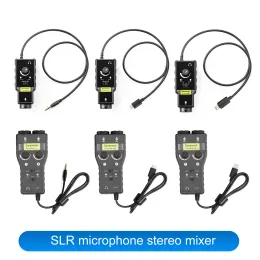 محول Saramonic Smartrig XLR Microphone preamplifier Adio Adapter Mixer Preamp Guitar Interface لكاميرا DSLR iPhone 7 7S 6 iPad