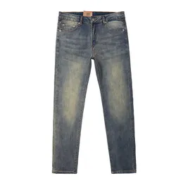 Herren-Jeans, authentische Levis 511-Jeans für Herren, Herbst/Winter, Vintage-Gelb, schmale Passform, kleine Füße, lässige, elastische Hose mit geradem Bein