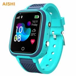 Orologi AISHI LT21 4G Kids Smart Watch GPS Tracker WiFi Videochiamata SOS Fotocamera impermeabile Baby Phone Bambino Smartwatch Monitor Chat vocale