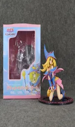 YugiohフィギュアDark Magician Girl Figure Toys Mana with Winged Kuriboh Duel City Anime Model Doll T2001185354978