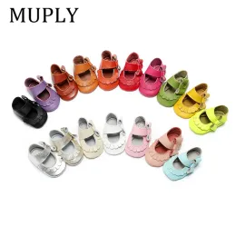 Mocassins de couro genuíno para bebês, sapatos com laço lateral adorável mary jane, infantil, macio, tênis de princesa