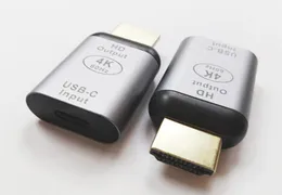 Wysokiej jakości złącze USB31 Typec typec dla HDMompatible Male Adapter 4K 60 Hz USBC 31 HD Plug Converter1pcs7658829