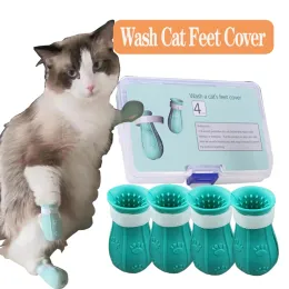 Grooming Cat Grooming Bathing Set Anti Scratch Bite Restraint Adjustable Cats Washing Bag For Pet Cleaning Nail Trimming Feeding Medicine