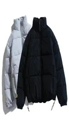 Mens Down Parkas Winter Men Solid Color Parkas Quality Mens Stand Collar Warm Thick Jacket Male Fashion Casual Parka Coat Drop 2209077819