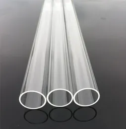 Высокопрозрачные промышленные и научные кварцевые трубки, длина 300 мм, диаметр 21 мм, толщина 1 мм, термостойкая трубка из кварцевого стекла Quartz8926414
