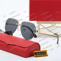 2024 män klassiska varumärke retro kvinnor solglasögon designer Eyewear Bands Metal Frame Sun Glasses Woman With Box Lunette de Soleil