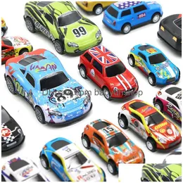 Diecast Model Cars Cool Childrens Toy Car Mini bezwładność Powrót Racing Drop dostawa zabawki Dhp4o