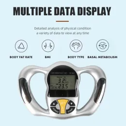 Relaxation Handheld Bodylarge Body Fat Monitors Lcd Screen Analyzer Bmi Meter Health Fat Analyzer Monitor Calculator Measurement Healthcare