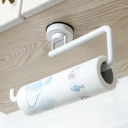 Armazenamento de cozinha gongouyang suporte de toalha de papel livre perfuração ventosa rolo prateleira geladeira decoração do banheiro