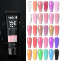 Beautilux Poly Acryl Gel Poliska do paznokci UV LED Szybkie przedłużenie akrylowe częściowe francuskie paznokcie