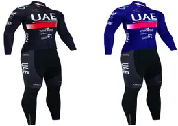 2023 دولة الإمارات العربية المتحدة ركوب الدراجات القميص 20D سروال سروال MTB الشتاء MAILOT FLEECE FLEECE Downhill Pro Mountain Bike Suit5194391
