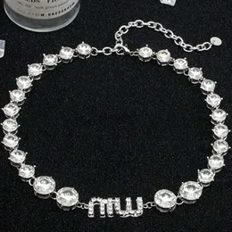 Ожерелья Miu Big and Small Sister Style ~ Высококлассное вечернее ожерелье с ключицей 240228