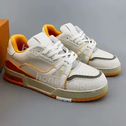 2024 Ny tryckpartikel övre designer lyxiga utomhusskor älskare klassiska herr- och kvinnors låga top vita sneakers heta modetränare 36-45 N28