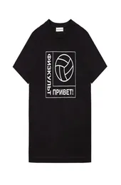 Homens Mulheres Gosha Voleibol Impresso Casual Designer Camisetas Verão Masculino Feminino Tripulação Pescoço Manga Curta Tops Cor Sólida Tees5334426