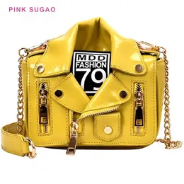 Pink Sugao women shoulder bags deisgner chain bag new styles purse fashion wild lady bags pu leather shoulder bag291S