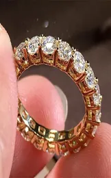 14K Au585 Gold Women Ring Diamonds 01 Carart Round Luxury Elegant Party Engagement Anniversary Ring Trendy Present 2208169522632
