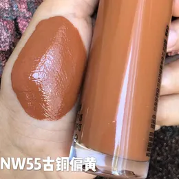 Makijaż podkładowy Pełne pokrycie 35 ml podkład krem ​​nawilżający SPF 19 kontur płynny kosmetyki 9 kolorów makijaż kobiet fundamenty pszenicy bronzer scena makijaż 700