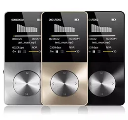 Walkman MP4 odtwarzacz aluminium 16 GB Slim MP3 z wbudowanym głośnikiem HiFi Wsparcie wideo TF Bezprzestrzenna muzyka 4752592