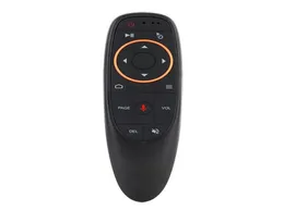 G10G10S الصوت التحكم عن بُعد الماوس مع USB 24GHZ Wireless 6 Axis Gyrophone Microphone IR Controls for Android TV Box3994105