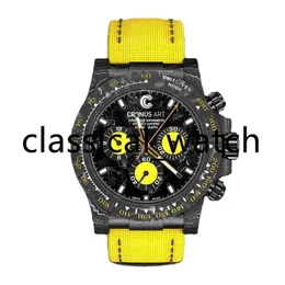 남성 Cronusart Supercar Elements를위한 시계 디자인 고급 기계적 양면 Sapphire Mechanical Watch Carbon Fiber Watch Case