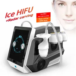 Новая технология, портативная машина Hifu с ледяной прохладой, мощная машина Vmax, сфокусированная на Smas-лифтинге, уход за глазами, машина Hifu