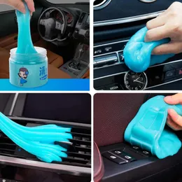 Car Wash Solutions 160g Cleaning Gel Slime For Machine Magic Cleaner Dust Remover Auto Pad Glue Powder Clean Tool