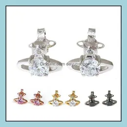 Charm Charm Charmkiki Japan Purchases Westwood Reina Diamond Jewelry In 4 Colors Drop Delivery 2021 Earrings Dayupshop Dhexb2839