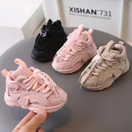 Baby Shoes for Boys Girls Breathable Pu Leather Little Kids Casual Sneakers Nonslip Children Sport Tenis Running 240223