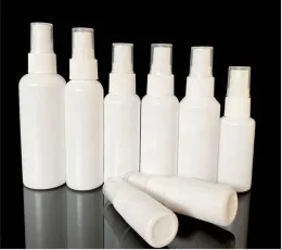 Bottle 100PCS/LOT White Spray Bottle 10ml 20ml 30ml 50ml 60ml 100ml Empty Perfume Vial Refillable Mist Pump Atomizer Travel Accessories