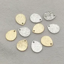 Jewelry New Arrival 12x10mm 100pcs Brass Pendants Drop Charm for Handmade Necklace Earrings Diy Parts,jewelry Findings & Components