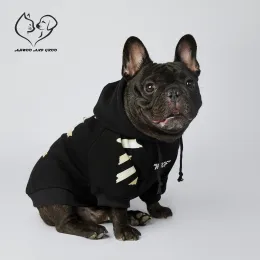 Hoodies Sonbahar Kış Woof Pet Köpek Külot Sıcak Pembe Köpekler Ceket Giysileri Moda Markası Bichon Teddy Giyim Pet Malzeme Aksesuarları