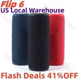 Flip6 Flip7 Wireless Bluetooth -Lautsprecher mini tragbarer IPX7 Flip6 Washington -Tragbare Lautsprecher Outdoor Stereo Bass Music Track Independent TF Card 5 Lokal Lagerhaus