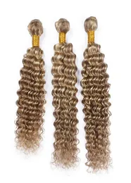 Смешанные пучки человеческих волос, глубокая волна, вьющиеся 8 613, наращивание волос для женщин, бразильские девственные волосы 8a, качество волос, 3 пучка, Wedding4456561