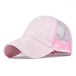 Berets 2024 mulheres boné de beisebol malha camuflagem verão lazer simples snapback ao ar livre streetwear esporte chapéu para homens