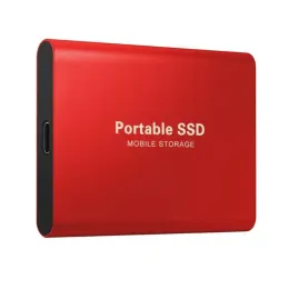 Lådor hårddisk Populär SSD 500G Solid State Drive Typec High Speed ​​Mobile Hard Drive Mobile Stor lagring Drive Extern 16TB 1TB