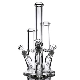 9mm Thick Glass Bong Straight 18 14 12 inches With elephant Joint Super Heavy water pipe bongs big bong dab rig LL