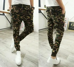 Camo Baggy Joggers Mens Long Harem Pants Fashion Slim Fit Fit Pantsing Showging Pants Men Harem Spectpants Pants for Disual WEA5359098