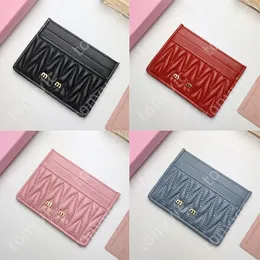 Card Wallet Designer Card Holder Luxury Purse Mini Wallet Cardholder Wallet Designers Women Wallets Key Pocket Interior Slot With Box