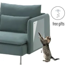 Repellents Cat Scratcher Post Avskräckande Dubbel Antiskratch Tejp Cat Couch Furniture Protector Cat Scratch Guards Soffa Protection