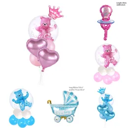 New New Baby Shower Pink/Blue Boy Girl Babyshower Foil It's A Boy Girl Event Party Gifts 1St Birthday Balloons Globos