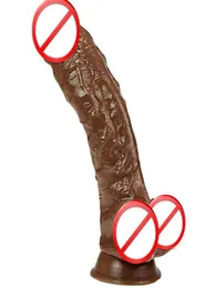 Dildo silikonowe 245 cm Big Dick Realistyczne miękkie dildo 55 cm Faloimitator Elastyczne penisowe zabawki dla dorosłych dla kobiet4073167