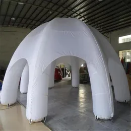 Barraca de cúpula inflável personalizada por atacado com vigas 8m/6m pop up spider evento festa marquise abrigo de discoteca para aluguel ou venda com