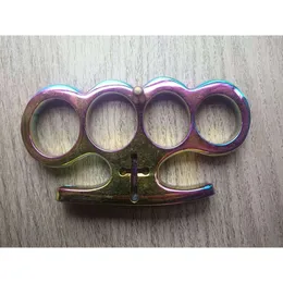 أزياء مفصلة التبعية عالية الجودة 100 ٪ عمل الحديد قبضة EDC أداة البقاء على قيد الحياة knuckleduster أربع أدوات أصابع الدعوى قوسين نافذة المحمولة DUSTERS 954070