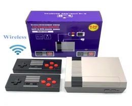 Console per videogiochi wireless 8 bit 24G Console TV retrò Console con uscita AV Controller doppio lettore integrato 620 per i giochi NES classici6382664